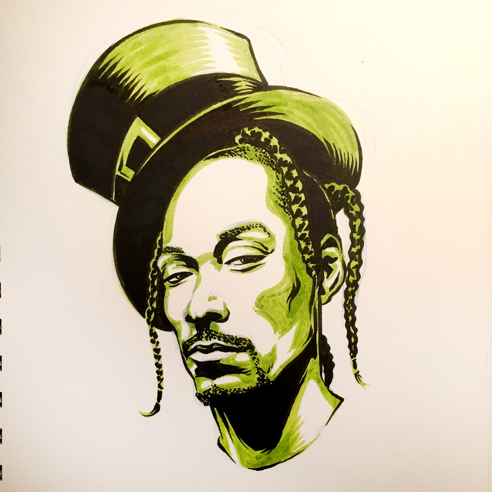jason-stout-Snoop Snoop Dogg by Jason Stout