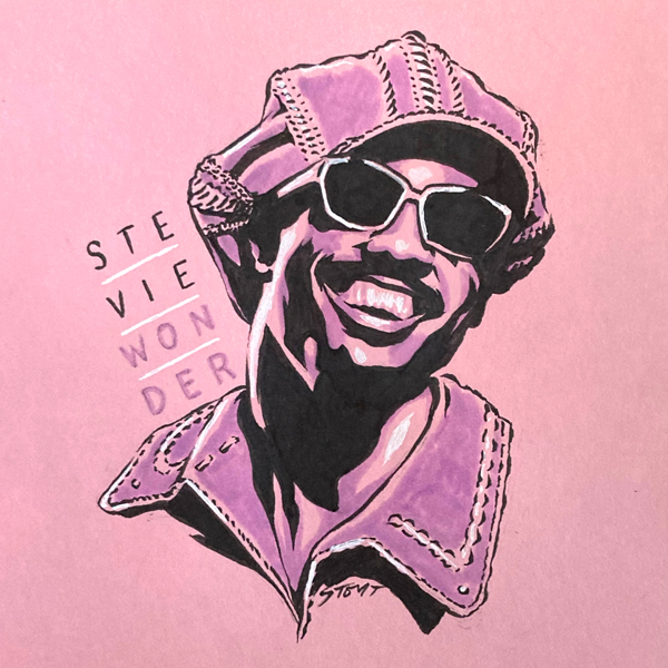 jason-stout-Stevie-Wonder Stevie Wonder by Jason Stout