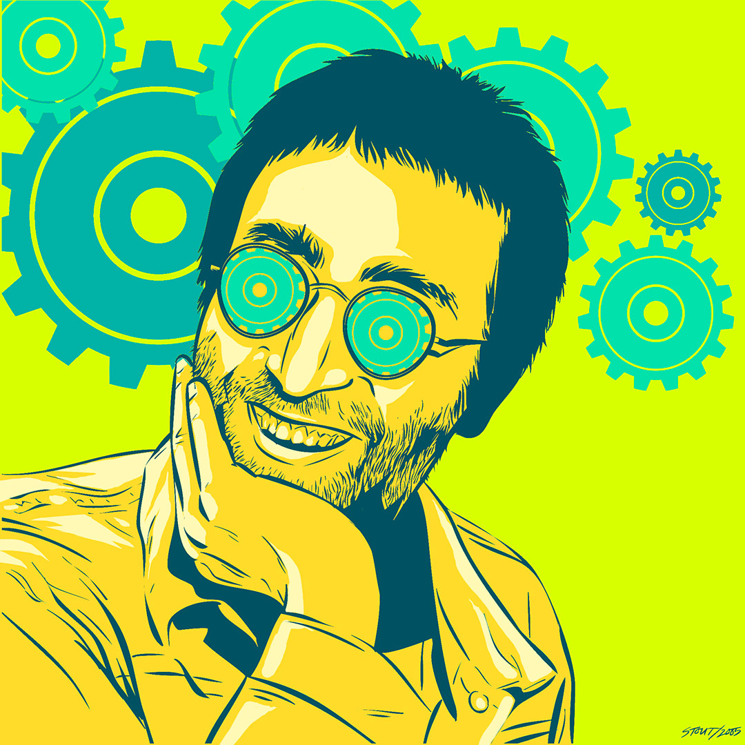 John Lennon by Jason Stout