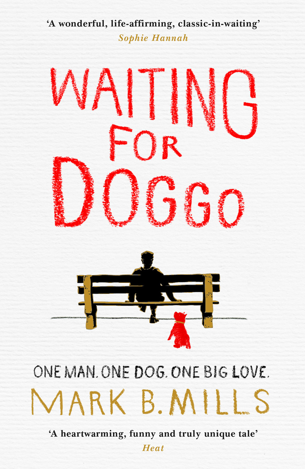 Waiting for Doggo book cover illustration by Jason Stout