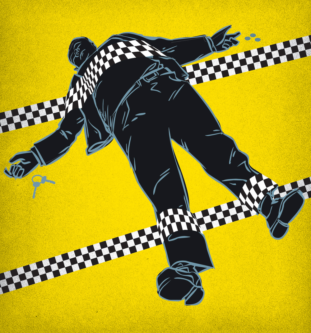 Editorial illustration by Jason Stout