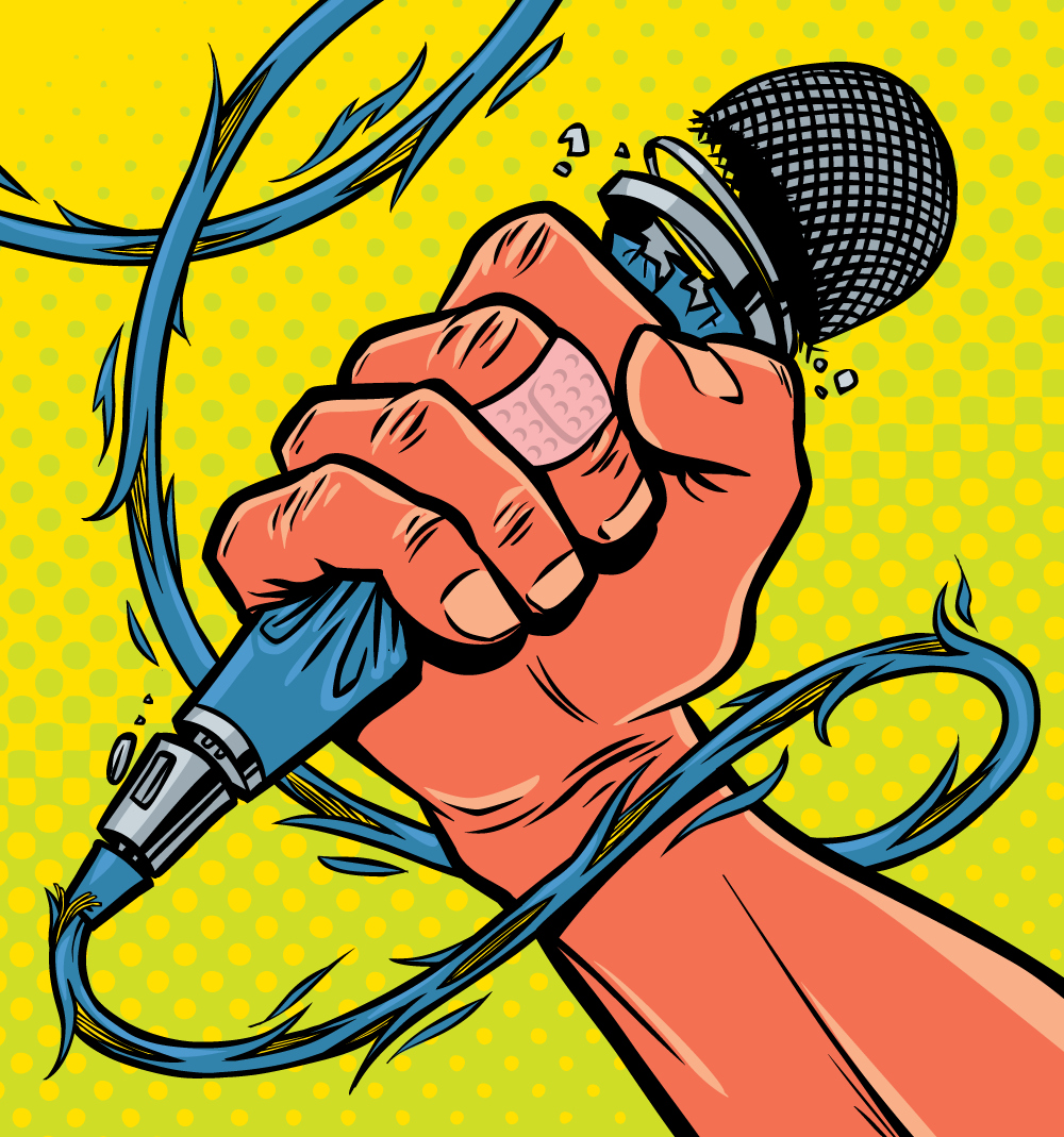 Editorial illustration by Jason Stout